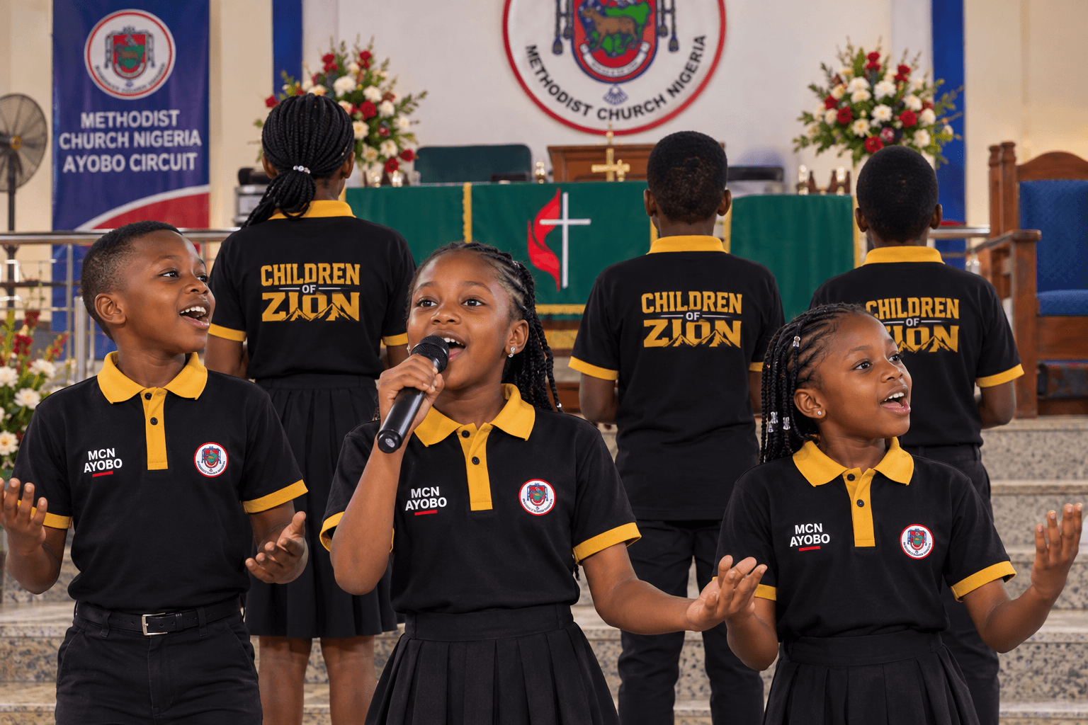 Methodist Children's Anniversary — Custom Polo Shirts